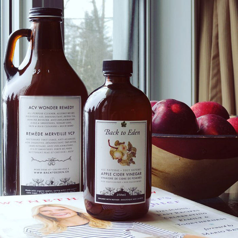 Organic Apple Cider Vinegar With Mother - 100 ml - Mini Travel Size